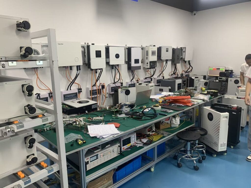 Inverter compatible testing lab